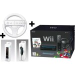 Console de salon - nintendo - wii - noir - licence mario kart - pack complet