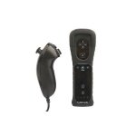 Manette de jeu - pega - wiimote noir - nunchunk - motion plus int�gr� - sans fil