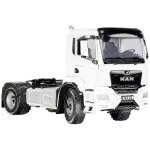 Jouet miniature de camion - wiking - man tracteur tgs 2 axes - chelle 1:32 - 4 roues motrices - blanc ...