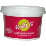 Wills mastic vitrier à lhuile de lin - 500 g Wills mastic vitrier à lhuile de lin - 500 g