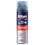 Gel à raser - williams - peaux sensibles - 200ml - hypoallergénique - lot de 4 Gel à raser - williams - peaux sensibles - 200ml - hypoallergénique - lot de 4