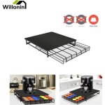 Willonin distributeur capsules de caf avec capacit 36 noir porte - capsules pour dolce gusto tiroir ...
