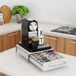 Willonin® porte capsules de café capacité 36 distributeur tiroir de rangement en métal support stockage ... Willonin® porte capsules de café capacité 36 distributeur tiroir de rangement en métal support stockage ...