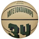 Wilson nba player icon giannis antetokounmpo mini ball wz4007501xb unisexe beige ballons de basket