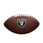 Wilson nfl team logo las vegas raiders ball wtf1748xblv unisexe marron ballons de football am�ricain