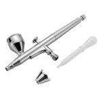 Wiltec a�rographe type x501 avec fonction double action buse � 03 mm godet � peinture 7 ml / 2 ml pour ...