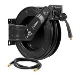 Wiltec dévidoir automatique avec tuyau hybride 20 m + 2 m ? montage mu Wiltec dévidoir automatique avec tuyau hybride 20 m + 2 m ? montage mu