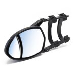 Wiltec extension de r�troviseur de caravane double miroir ? plat 144 x 110 mm et convexe 105 x 70 mm ...