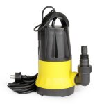 Wiltec pompe immerg�e avec capteur de niveau d?eau ? 400 w 8500 l / h ? refoulement max. 5 m profondeur ...