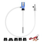 Wiltec pompe de transfert ? 12 l / min env. ? op�ration sur batterie ou c�ble dc 12 v ? transvasement ...