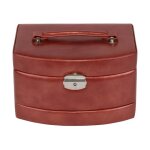 Windrose bo�te � bijoux cuivr� rouge pour femme - shine jewelry box automatic m titian 136611
