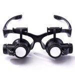 Winnes lunette de loupe lunettes grossissantes ajustable pour bijoutiertous les travaux de prcisionrparation ...