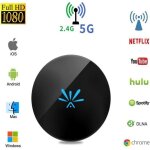 Dongle hdmi sans fil - google - chromecast - double fr�quence 2. 4g / 5g - streaming multim�dia - mirroring ...