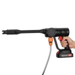 Wirlsweal�nettoyeur haute pression2 batteries 1 chargeur avec seau tuyau deau 180w