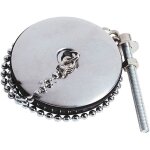 Wirquin bouchon sp9204 - inox - � 57 mm - �vier en gr�s - avec enjoliveur