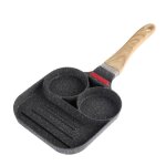 Wlisth omelette pot pole  ?ufs frits 2 trous frire antiadhsive pour la maison restaurant cuisine magasin ...