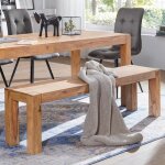 Wohnling banc de salle  manger en bois dacacia massif mumbai banc 160 x 35 cm banc de salle  manger ...