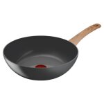 Wok - tefal - renew - 28 cm - aluminium 100% recycl - revtement cramique