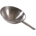 Wok professionnel avec fond hémisphérique sans. . . Wok professionnel avec fond hémisphérique sans. . .