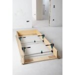 Wolfcraft - kit de pose de bloc porte pro - pour porte de 600 � 1000 mm - 8 pi�ces - r�f. 3676000