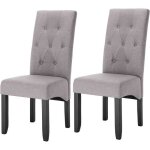 Woltu lot de 2 chaises de salle à manger chaises de cuisine rembourrée en lin pieds en bois massif gris ... Woltu lot de 2 chaises de salle à manger chaises de cuisine rembourrée en lin pieds en bois massif gris ...