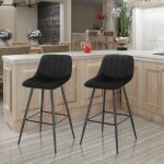 Woltu lot de 2 tabourets de bar en velours chaises hauts de bistro avec repose - pieds pieds en métal ... Woltu lot de 2 tabourets de bar en velours chaises hauts de bistro avec repose - pieds pieds en métal ...