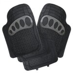 Woltu am7176sb tapis de sol en caoutchouc universels de tapis de voiture rgls par cuttablenoir argent ...