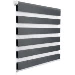 Woltu double store enrouleur directement sans perçage réglage de rideau latéraltranslucide 60x150cm gris ... Woltu double store enrouleur directement sans perçage réglage de rideau latéraltranslucide 60x150cm gris ...