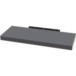 Woltu �tag�re murale cube en bois mdf �tag�re pour livres - cd - dvd�tag�re � fixation invisible80x22. ...