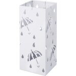 Woltu porte parapluie en métal carrée avec 4 crochets et plateau porte parapluie design moderne 20x20x49cm ... Woltu porte parapluie en métal carrée avec 4 crochets et plateau porte parapluie design moderne 20x20x49cm ...
