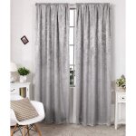 Woltu rideaux 2 pièces occultant effet velours suspensions avec passe - tringle 135x175cm gris argent ... Woltu rideaux 2 pièces occultant effet velours suspensions avec passe - tringle 135x175cm gris argent ...