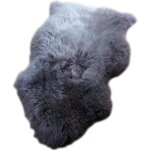 Woltu tapis en peau de mouton tapis pour chambresalon de littapis de laine toison moquettetapis de canap ...