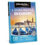 Wonderbox - box cadeau - 3 jours prestige en europe - 720 s�jours prestigieux en h�tels 3 * ou 4 *
