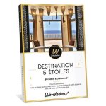 Wonderbox - coffret cadeau pour couple - destination 5 �toiles - s�lection de 50 s�jours d?exception