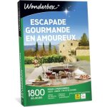 Wonderbox - coffret cadeau en couple - escapade gourmande en amoureux - 1800 sjours de charme : maison ...