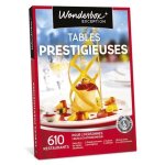 Wonderbox - coffret cadeau en couple - tables prestigieuses - 610 tables labellises offrant une cuisine ...