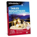 Wonderbox - coffret cadeau romantique - tables romantiques avec vin champagne ou apritif - 735 restaurants ...