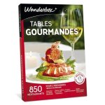 Wonderbox - coffret cadeau - tables gourmandes - 850 restaurants