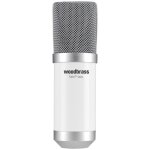 Woodbrass bird um1 blanc - microphone usb cardiode  condensateur pc / mac pour enregistrement home ...