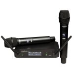 Microphone sans fil 2 x micro uhf - woodbrass - 2m - f1 - 3 - port�e 50 m - autonomie 5 h - capsule cardio�de ...