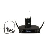 Woodbrass microphone sans fil systme micro serre tte ou cravate uhf (863 mhz) lger pratique discret ...