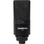 Woodbrass xm2 micro voix et instrument - microphone xlr supercardiode enregistrement studio & mao. capsule ...