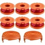 Worx wa0004. 1 lot de 6 fils pour coupe - bordures 20 v longueur 6 x 3 m diamètre du fil Ø 165 mm bobine ... Worx wa0004. 1 lot de 6 fils pour coupe - bordures 20 v longueur 6 x 3 m diamètre du fil Ø 165 mm bobine ...
