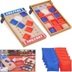 Relaxdays jeux de lancer jeu poches et morpion 10 sacs agilité et stratégie extérieur & intérieur multicolore ... Relaxdays jeux de lancer jeu poches et morpion 10 sacs agilité et stratégie extérieur & intérieur multicolore ...