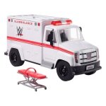 Wwe wrekkin vhicule slambulance mattel gnk12