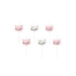 Bougies - no name - anniversaire - rose - mixte - int�rieur