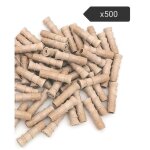 Nuisipro - cheville injecteurs bois - anti vrillettes anti capricornes - couleur beige - lot de 500