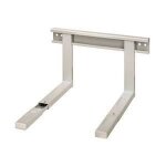 Support universel mural - xavax - blanc - pour micro - ondes - montage simple - cuisine