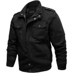 Xbootsmalone homme blouson style militaire veste masculine manteau d automne hiver printemps