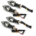 Xcsource 4x motorcycle moto clignotants indicateurs feu de position voyant orange phare lampe feux signal ...